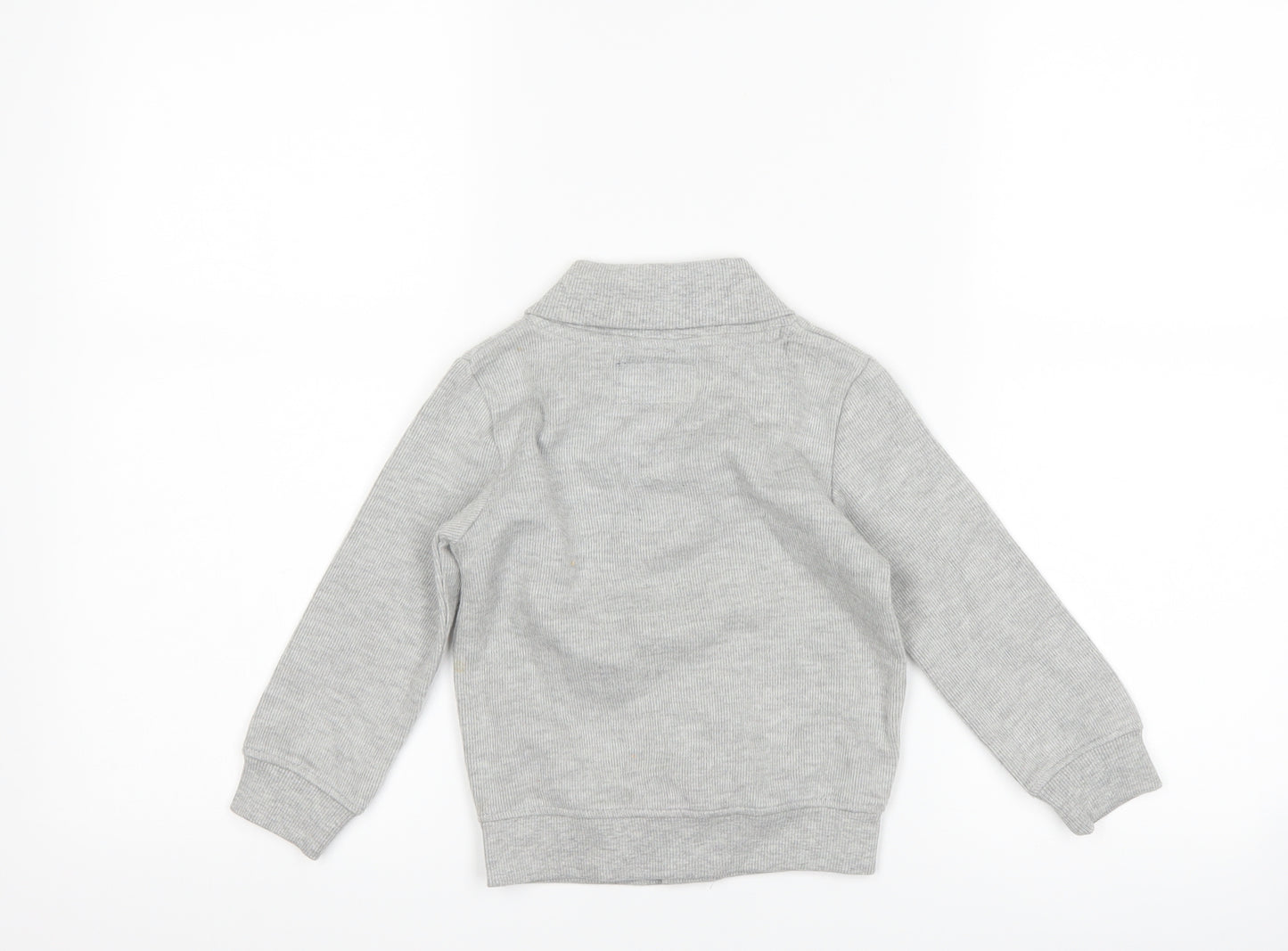 Primark Boys Grey   Cardigan Jumper Size 2-3 Years