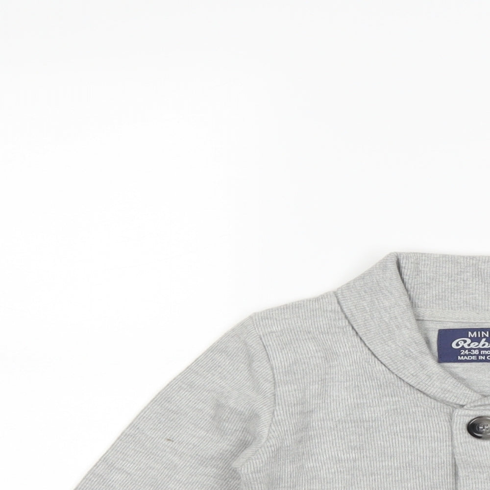 Primark Boys Grey   Cardigan Jumper Size 2-3 Years