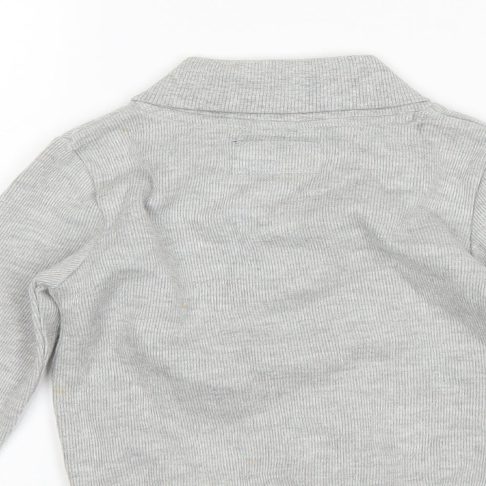 Primark Boys Grey   Cardigan Jumper Size 2-3 Years