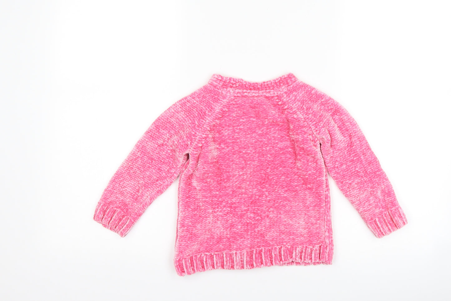 TU Girls Pink   Cardigan Jumper Size 2-3 Years