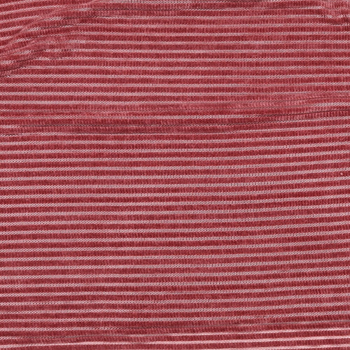George Womens Red Striped  Pullover Jumper Size 14