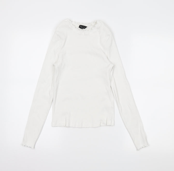 newlook Womens White   Tunic Polo Size 12