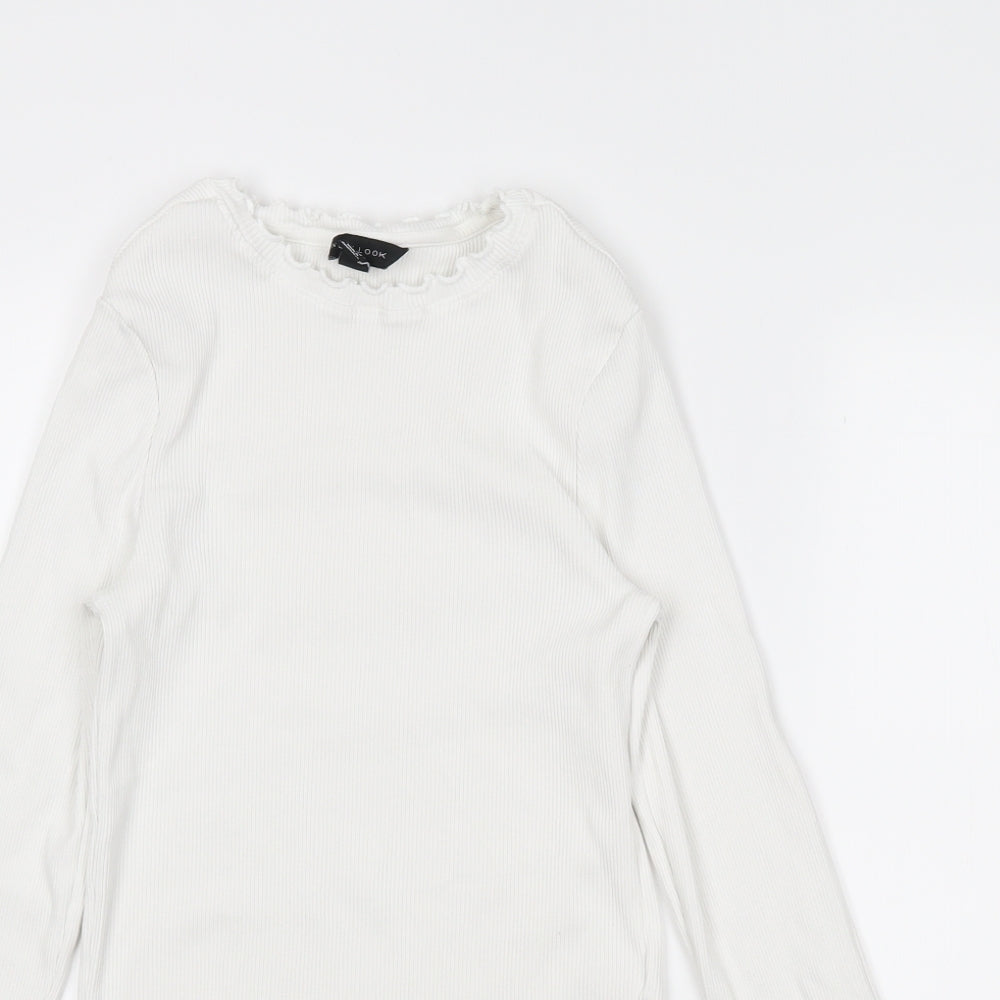 newlook Womens White   Tunic Polo Size 12