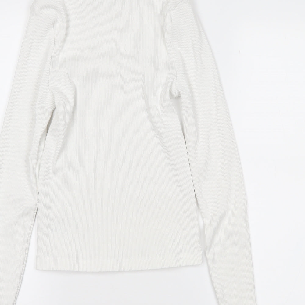 newlook Womens White   Tunic Polo Size 12