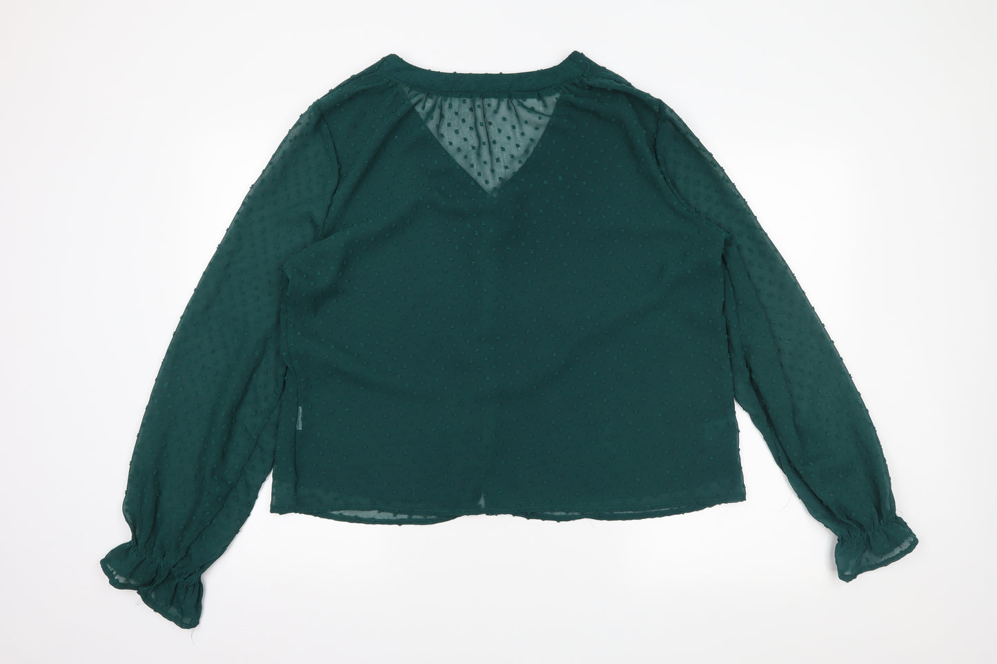 SheIn Womens Green   Basic Blouse Size XL