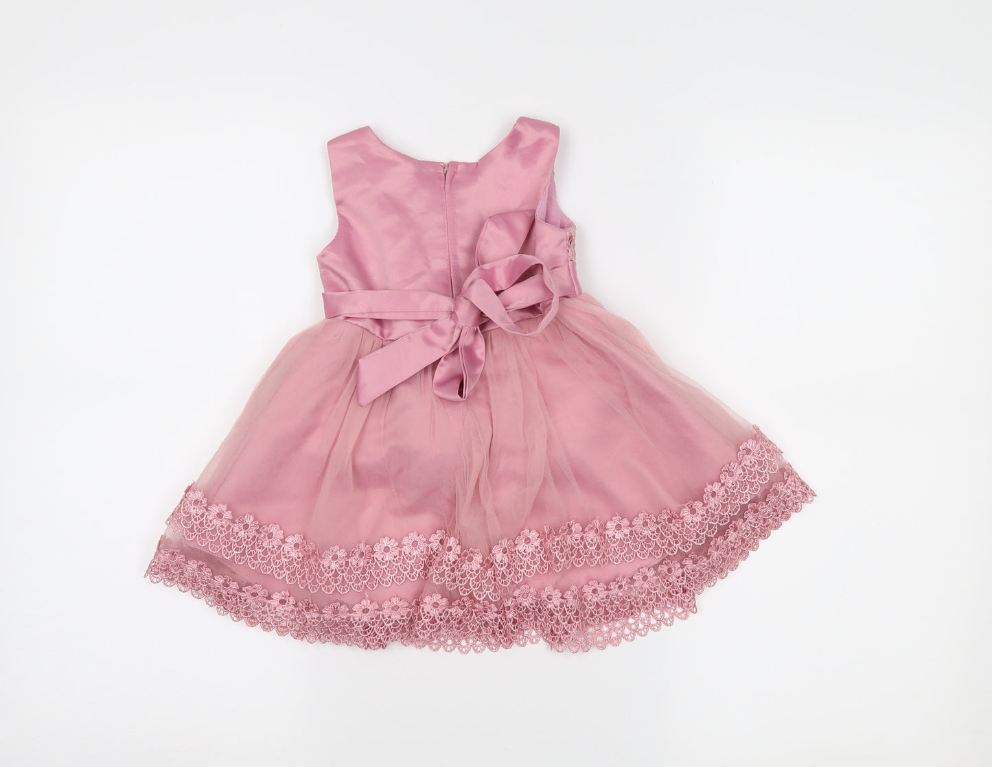 pretty baby Girls Pink   Tutu Dress  Size 12 Months