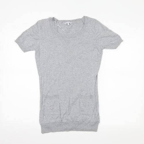 redherring Womens Grey   Tunic Jumper Size 12