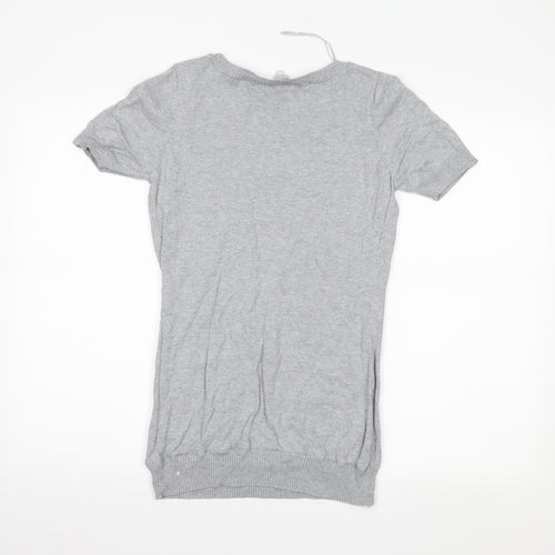 redherring Womens Grey   Tunic Jumper Size 12