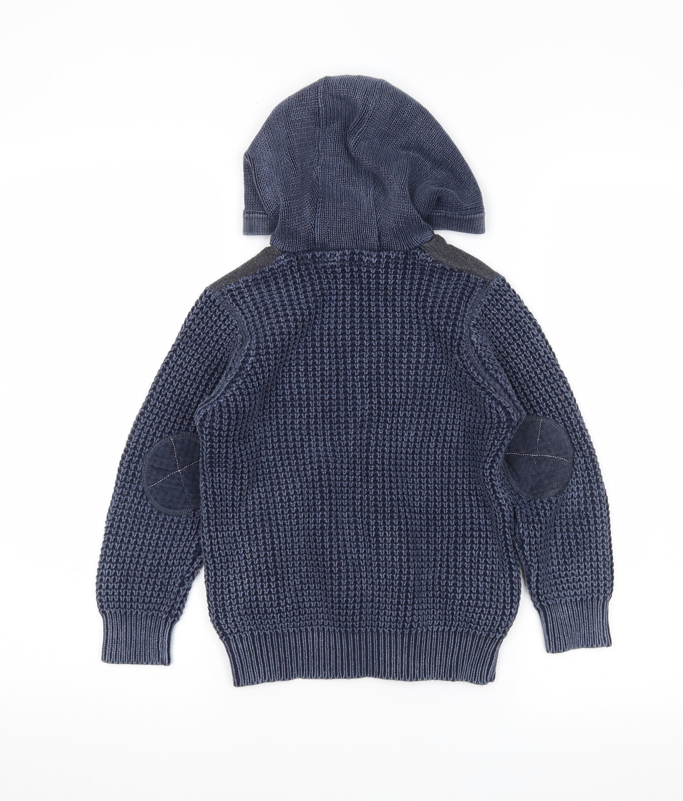 George Boys Blue   Full Zip Jumper Size 6-7 Years