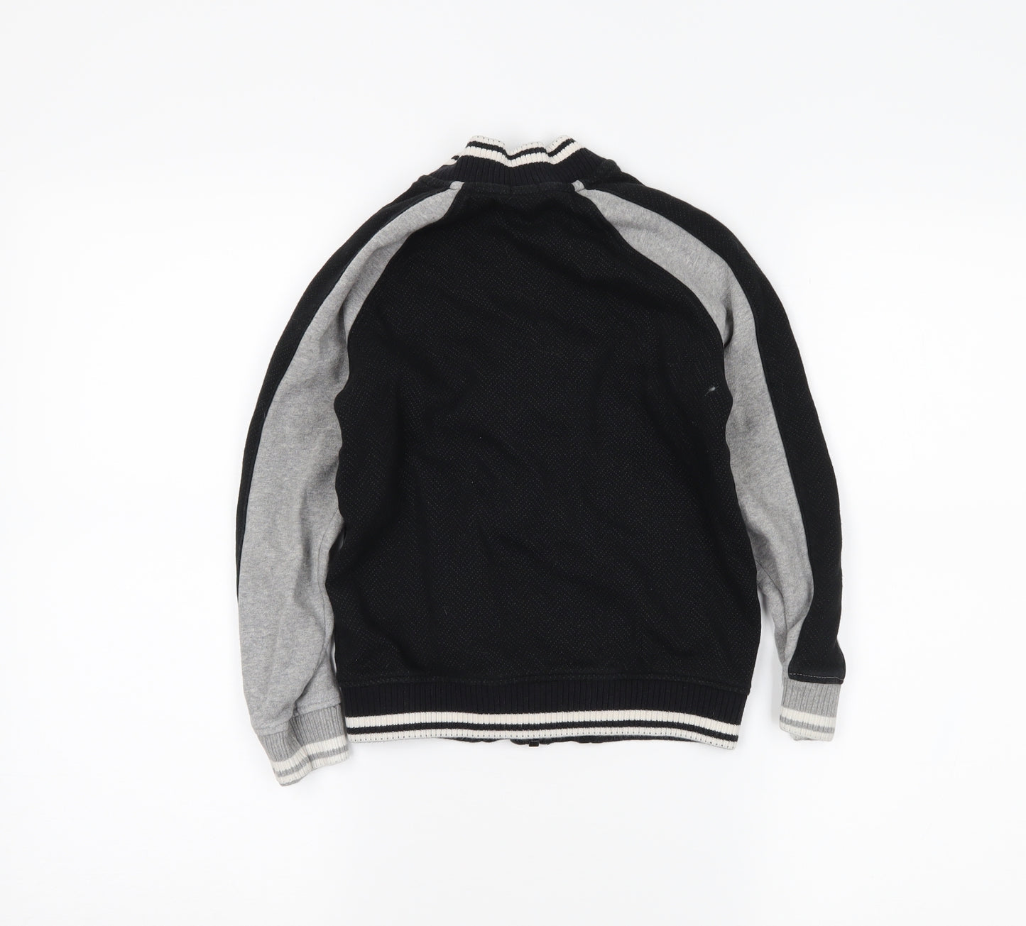 F&F Boys Black   Varsity Jacket Jacket Size 7-8 Years