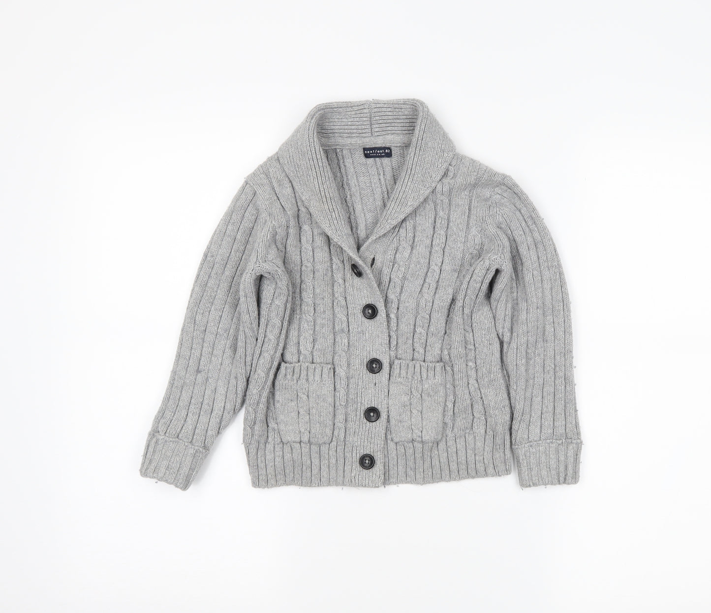 NEXT Boys Green   Cardigan Jumper Size 4-5 Years