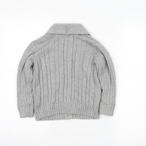 NEXT Boys Green   Cardigan Jumper Size 4-5 Years