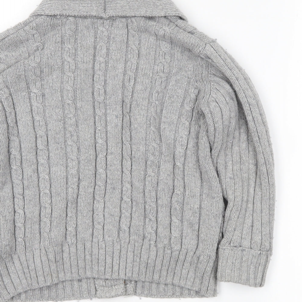 NEXT Boys Green   Cardigan Jumper Size 4-5 Years