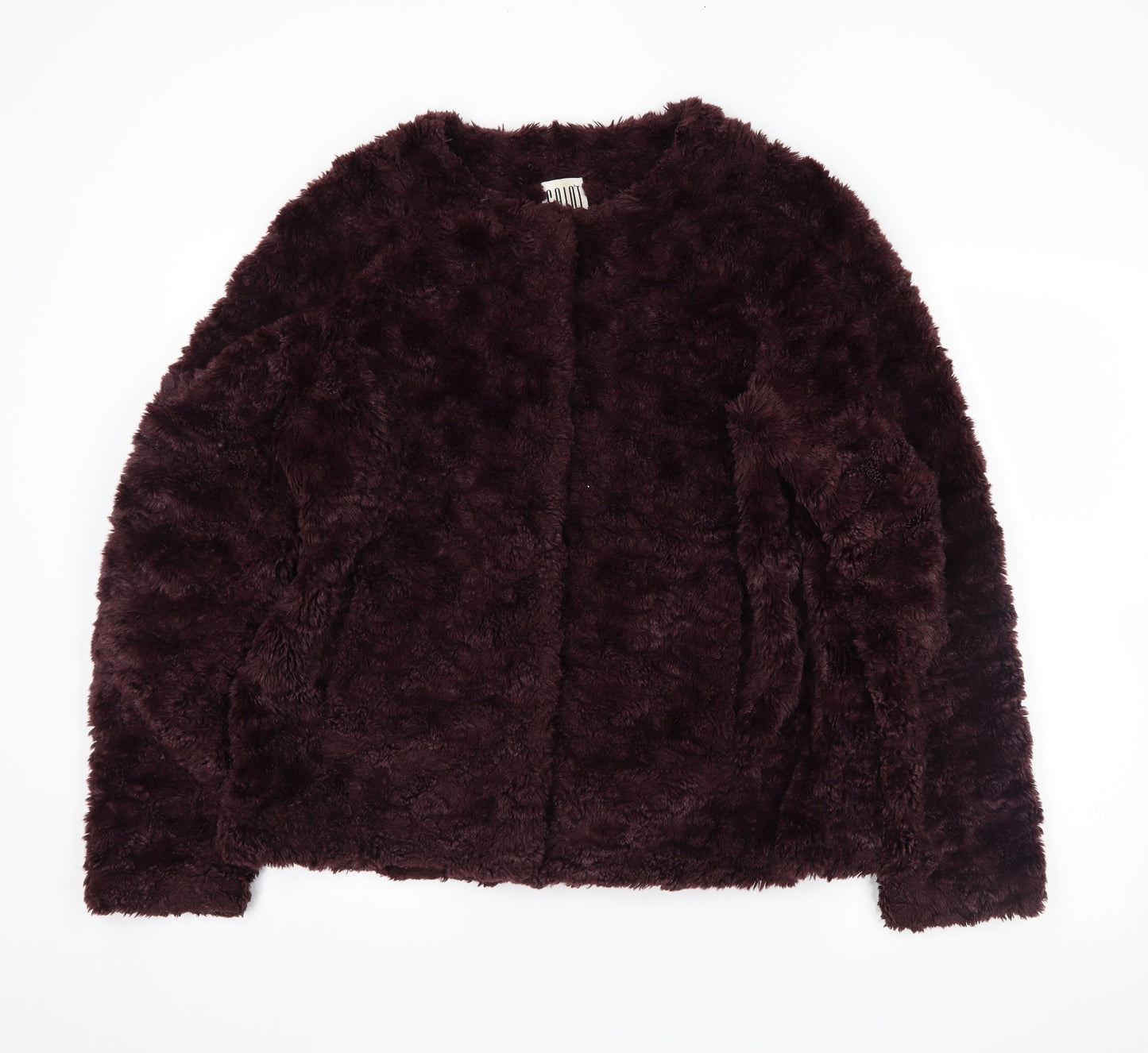 Saint Womens Purple   Jacket Coatigan Size M