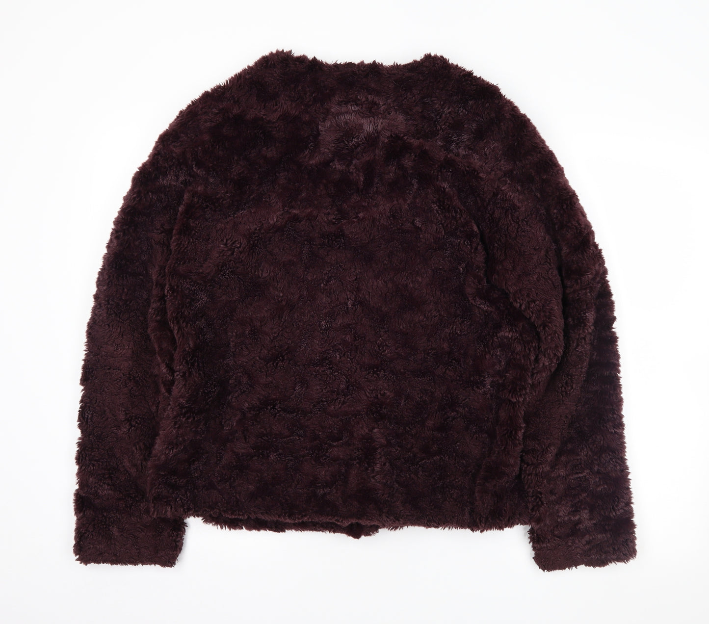 Saint Womens Purple   Jacket Coatigan Size M