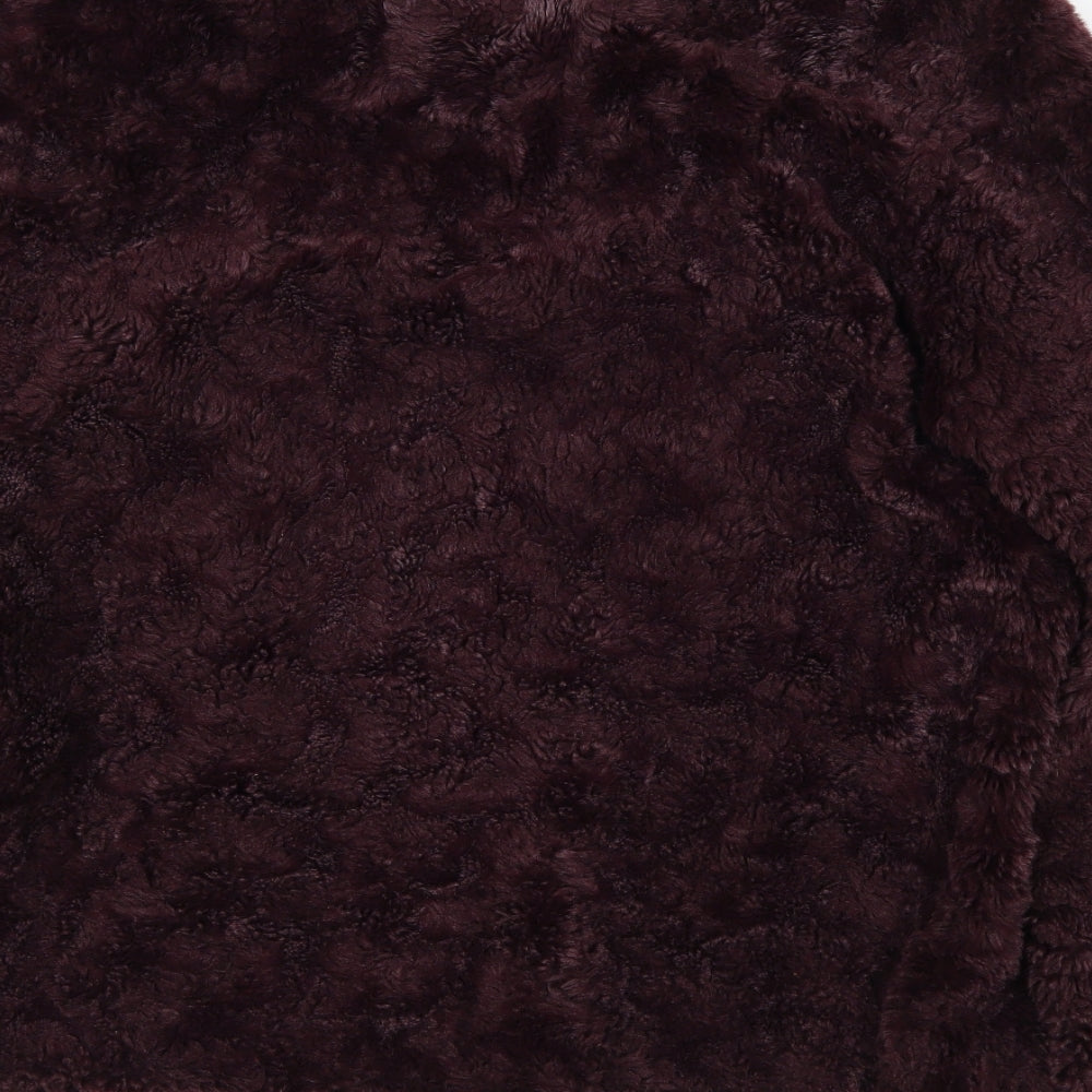 Saint Womens Purple   Jacket Coatigan Size M