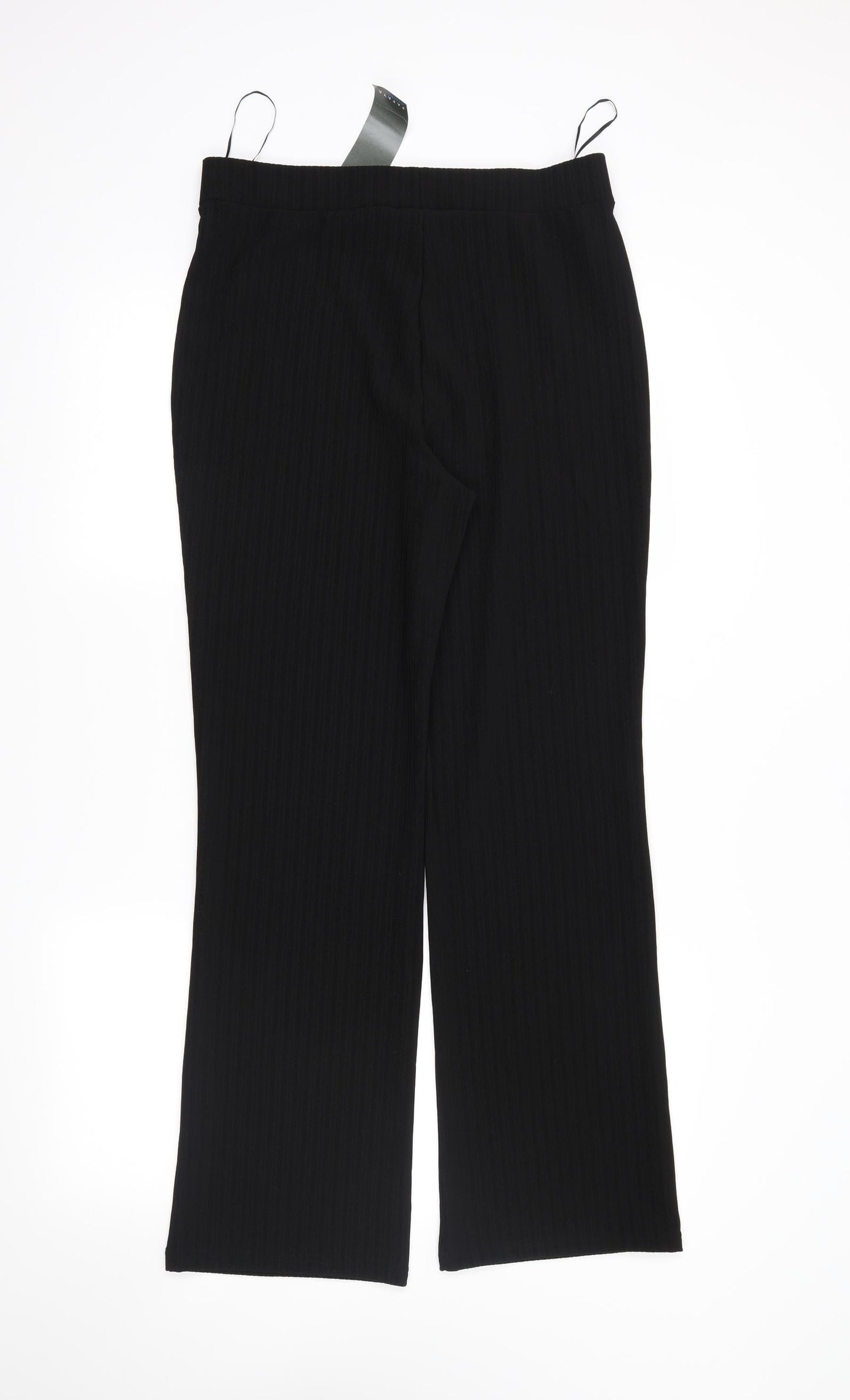 Papaya Womens Black   Trousers  Size 10 L30 in