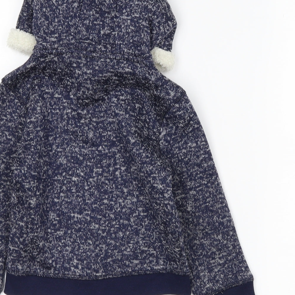 Baby Boys Blue   Full Zip Jumper Size 18-24 Months