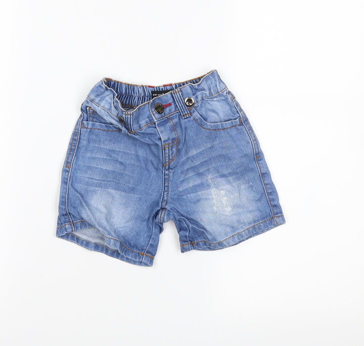 DenimCo Boys Blue Denim Cropped Jeans Size 18-24 Months
