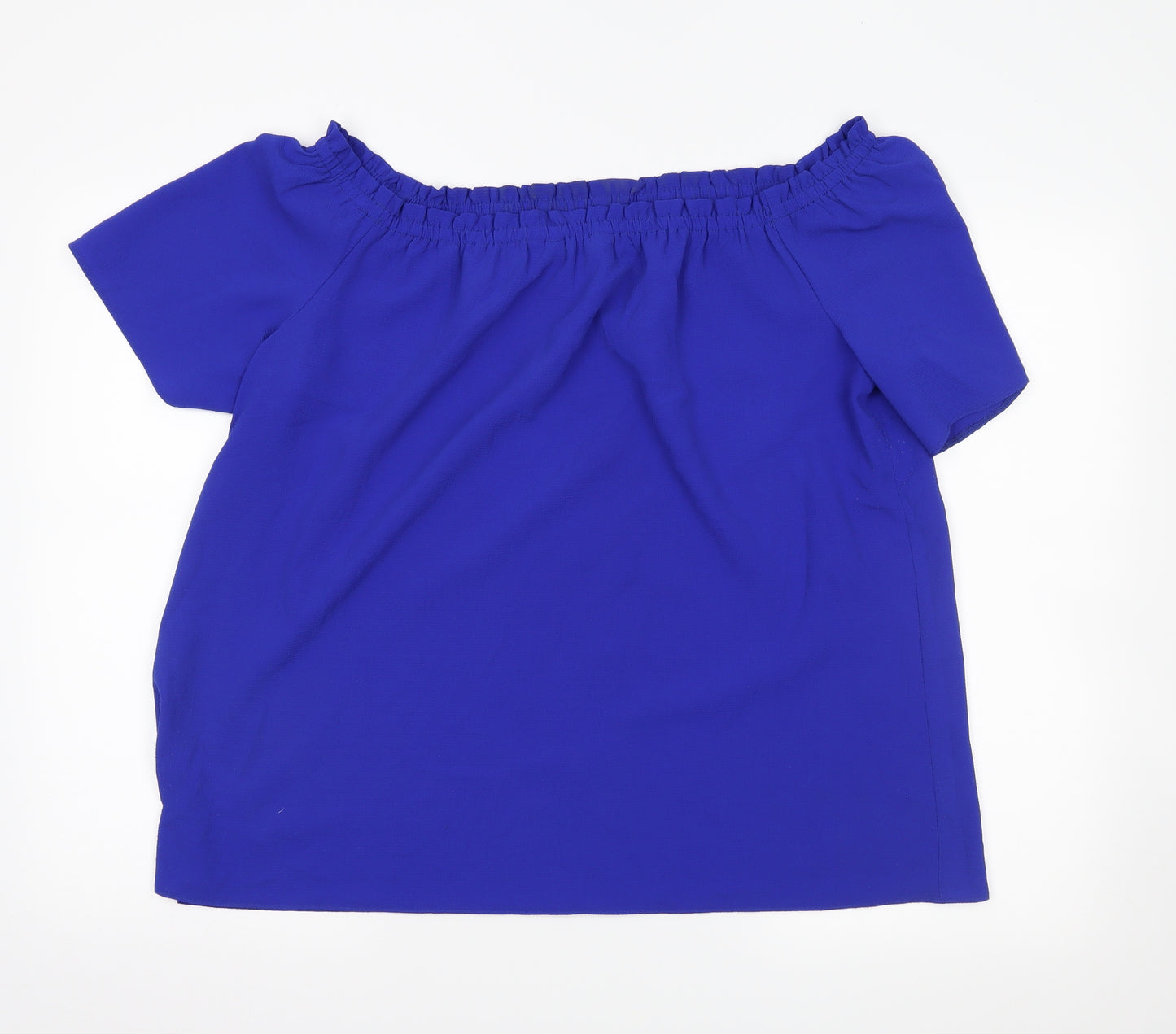 Dorothy Perkins Womens Blue   Basic Blouse Size 16