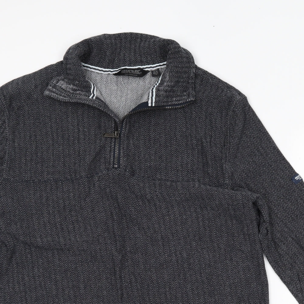 Regatta Mens Grey   Henley Jumper Size XL