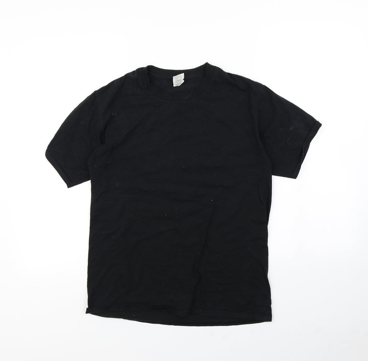 Gildan Womens Black   Basic T-Shirt Size S
