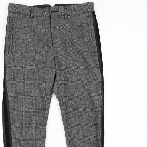Mennace Mens Grey   Dress Pants Trousers Size 30 in L29 in