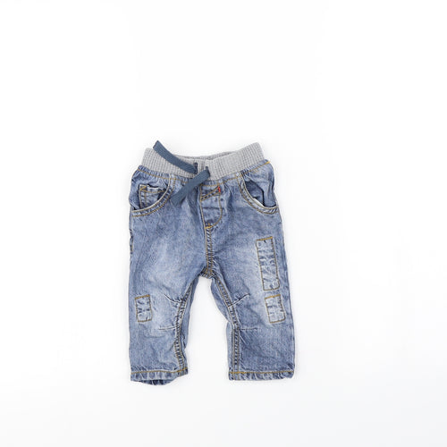 F&F Baby Blue   Capri Jeans Size 3-6 Months