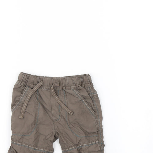 NEXT Baby Brown   Cargo Trousers Size 6-9 Months