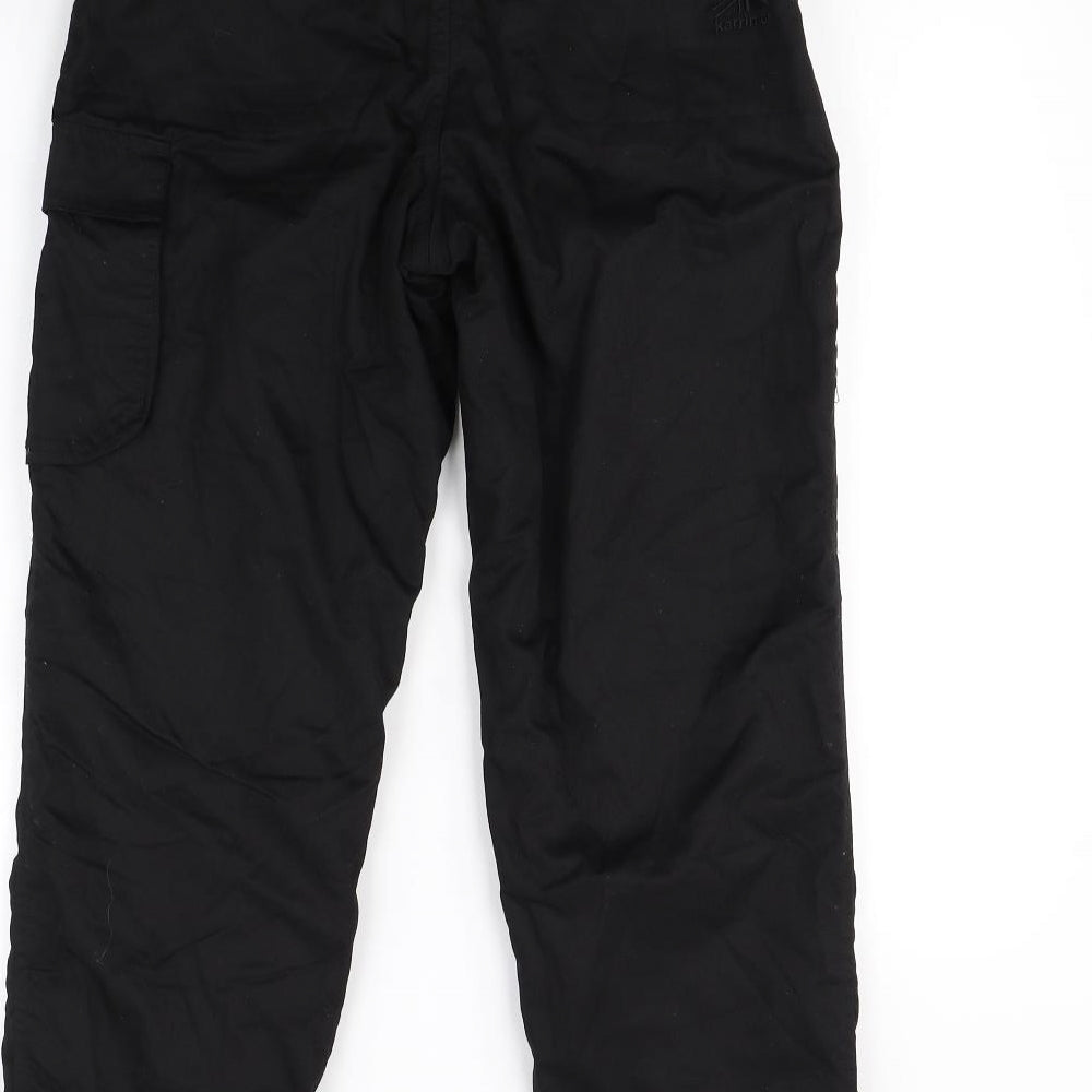 Karrimor Boys Black   Windbreaker Trousers Size 13 Years