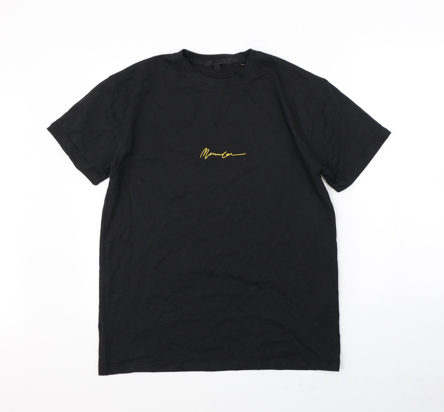 Mennace Womens Black   Basic T-Shirt Size M