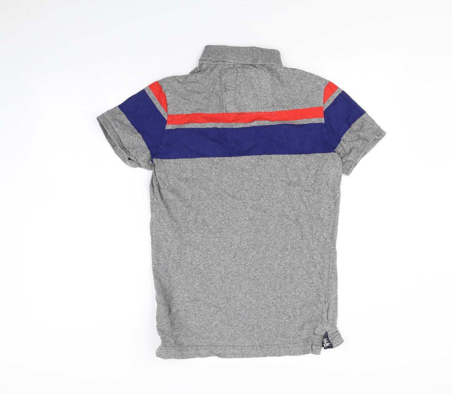 Superdry Mens Grey    Polo Size M