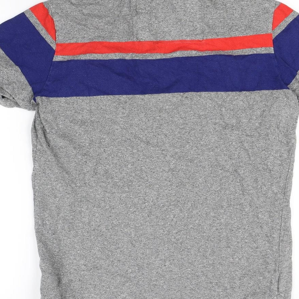 Superdry Mens Grey    Polo Size M