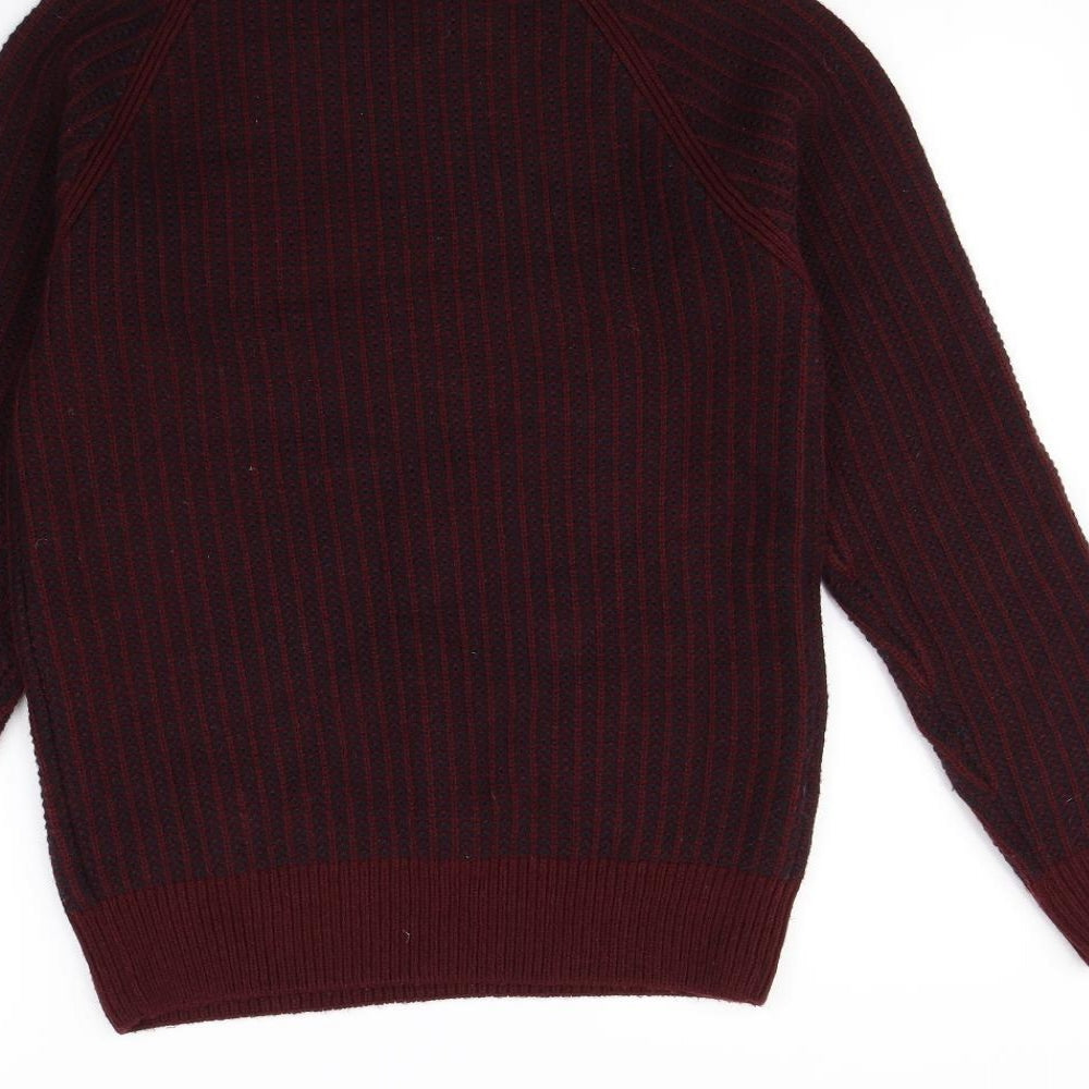 NEXT Mens Red   Pullover Jumper Size S