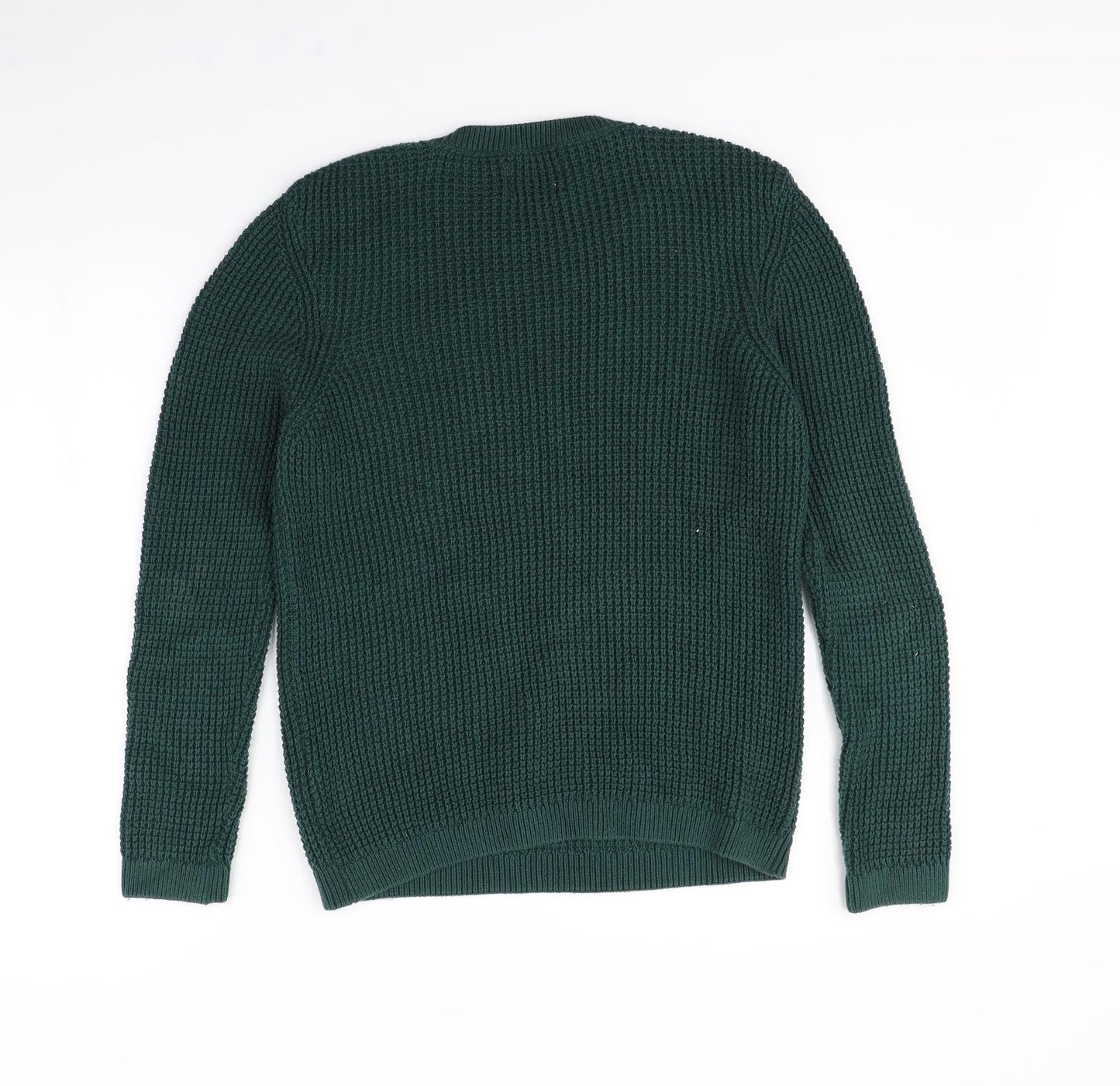Topman Mens Green   Pullover Jumper Size S
