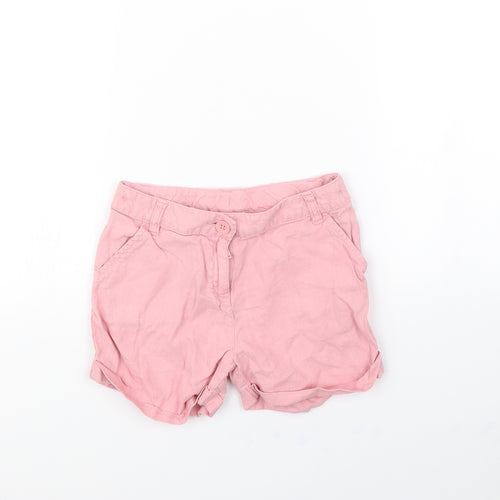 NEXT Girls Pink   Cut-Off Shorts Size 8 Years
