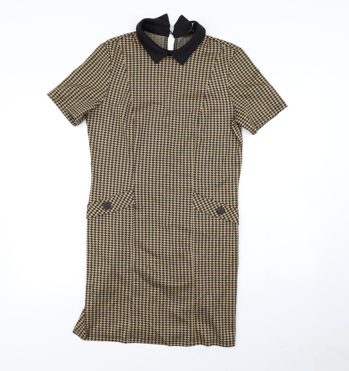 George Womens Beige Herringbone  Shift  Size 10
