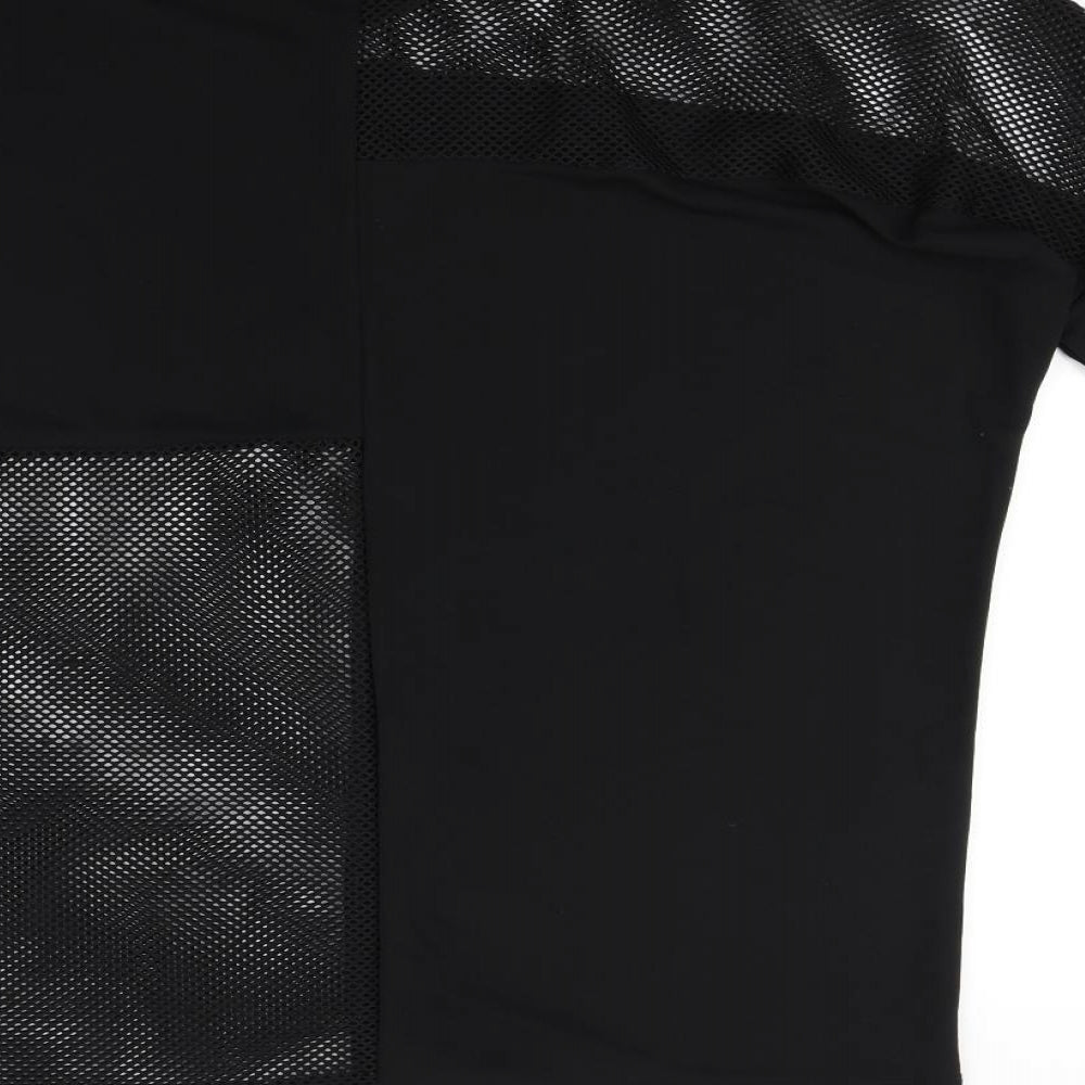 River Island Womens Black   Basic T-Shirt Size S