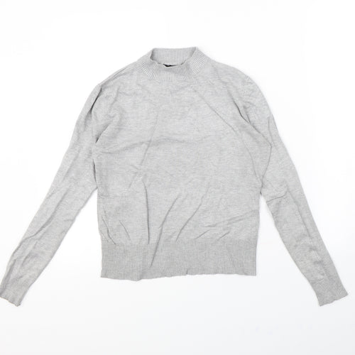 New Look Womens Grey   Pullover Sweatshirt Size 12