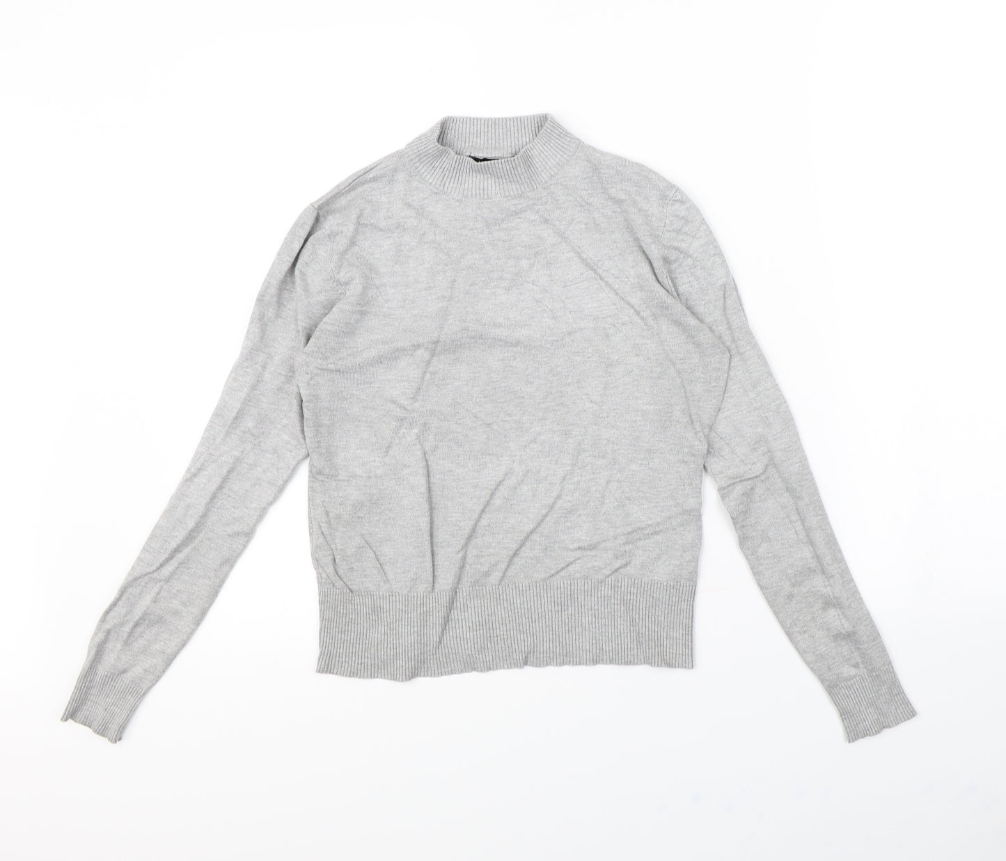 New Look Womens Grey   Pullover Sweatshirt Size 12