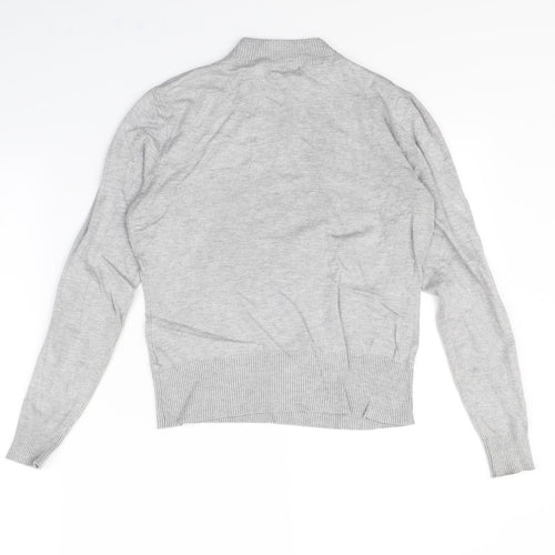 New Look Womens Grey   Pullover Sweatshirt Size 12