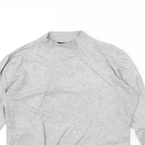 New Look Womens Grey   Pullover Sweatshirt Size 12