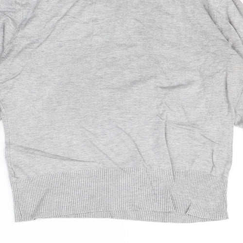 New Look Womens Grey   Pullover Sweatshirt Size 12