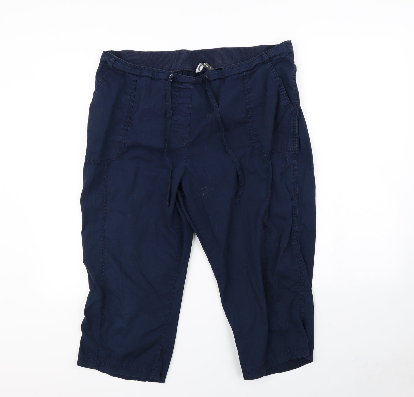 Bonmarché Womens Blue   Chino Shorts Size 20