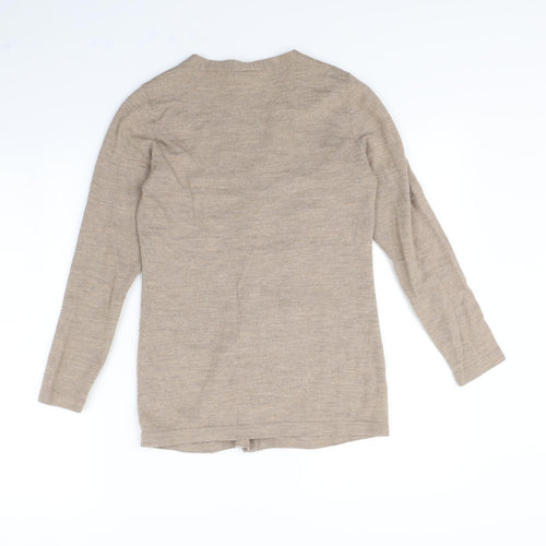 Woolworths Womens Beige   Cardigan Jumper Size S