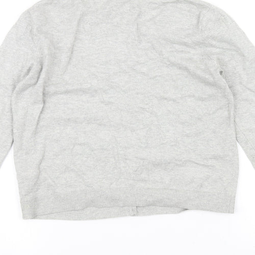 F&F Womens Grey   Cardigan Jumper Size 8