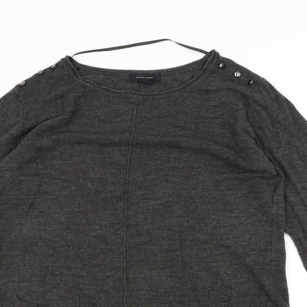 Atmosphere Womens Black   Pullover Jumper Size 16