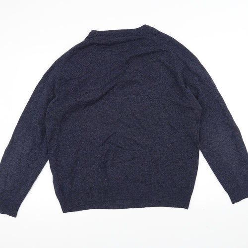 Marks and Spencer Womens Blue   Pullover Jumper Size L