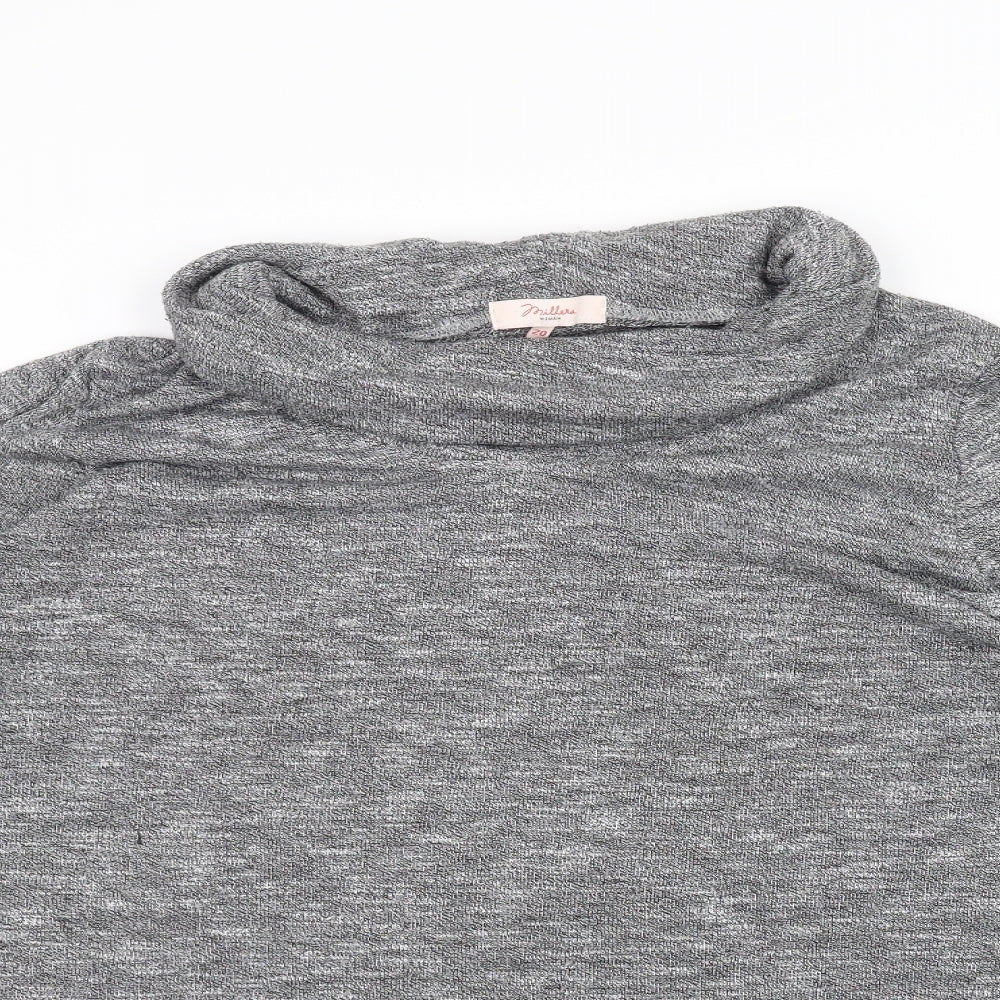 millers Womens Grey   Basic T-Shirt Size 20
