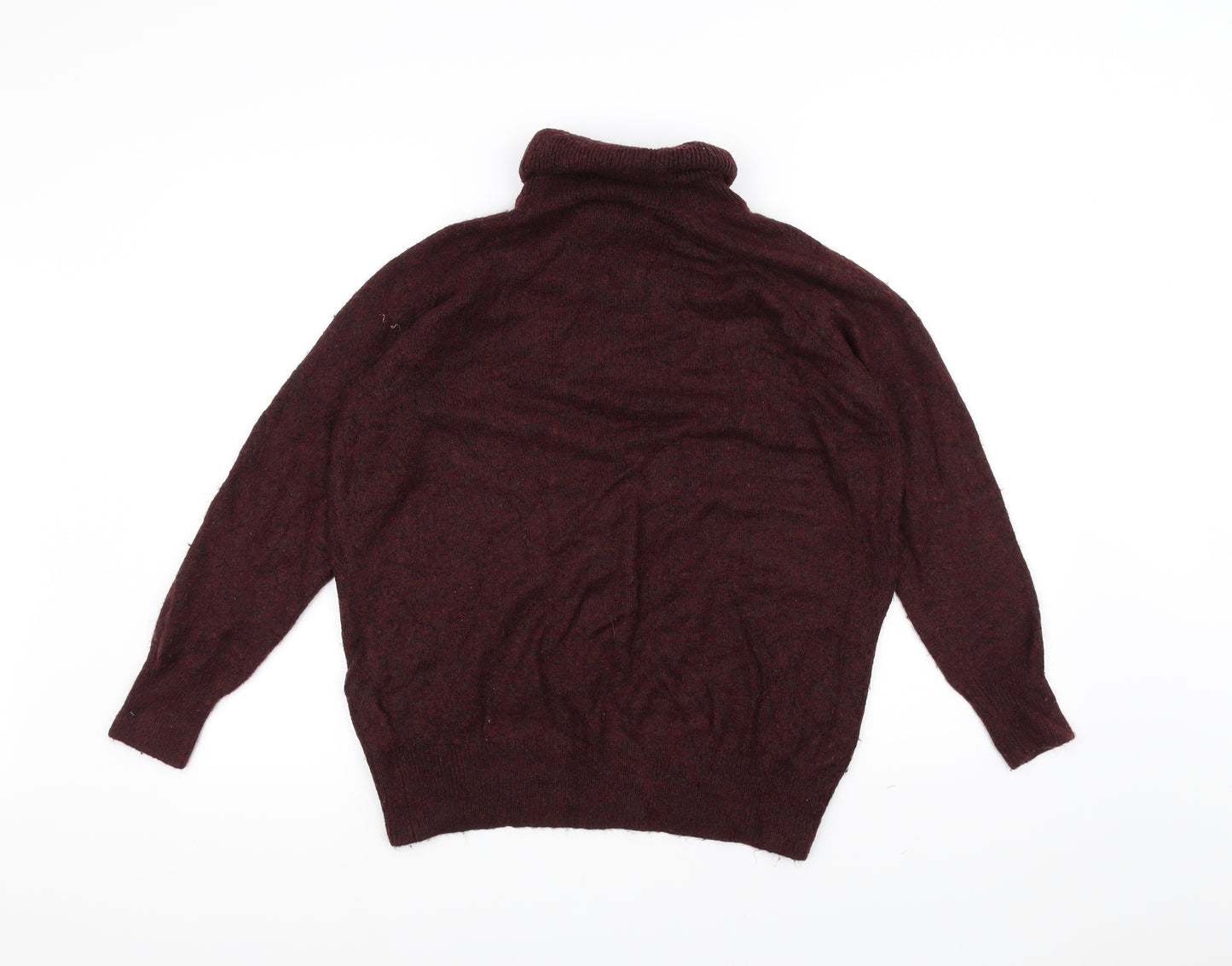 H&M Womens Red  Knit Pullover Jumper Size XS